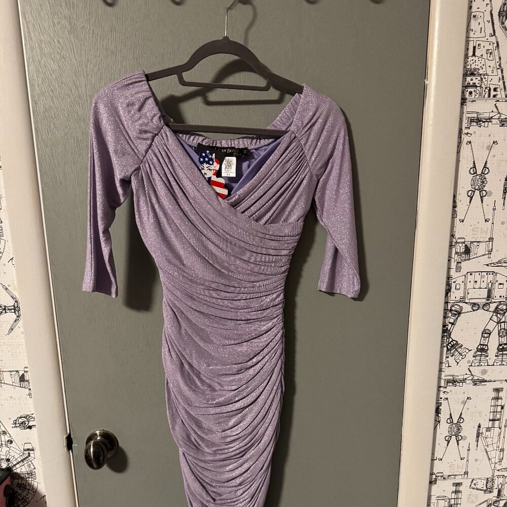 Pinup Couture XS Monica Purple LUX